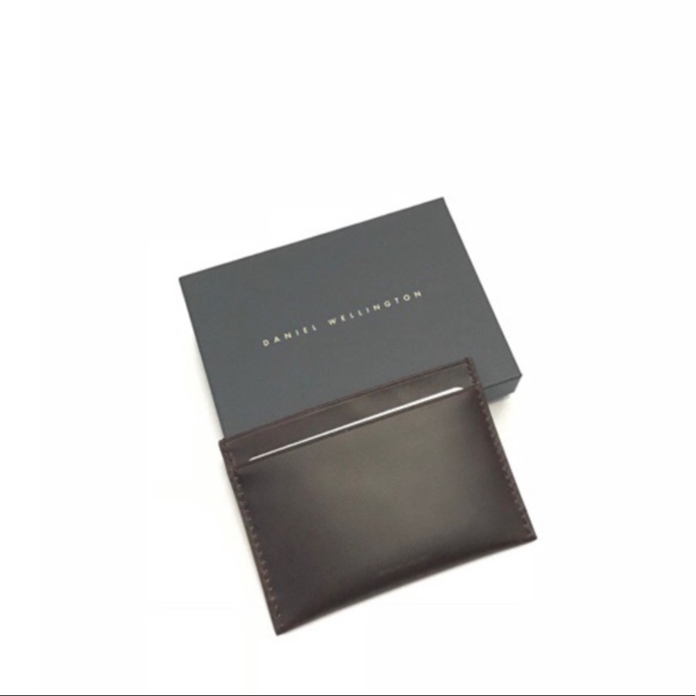 NWT Daniel Wellington Leather Card Holder
